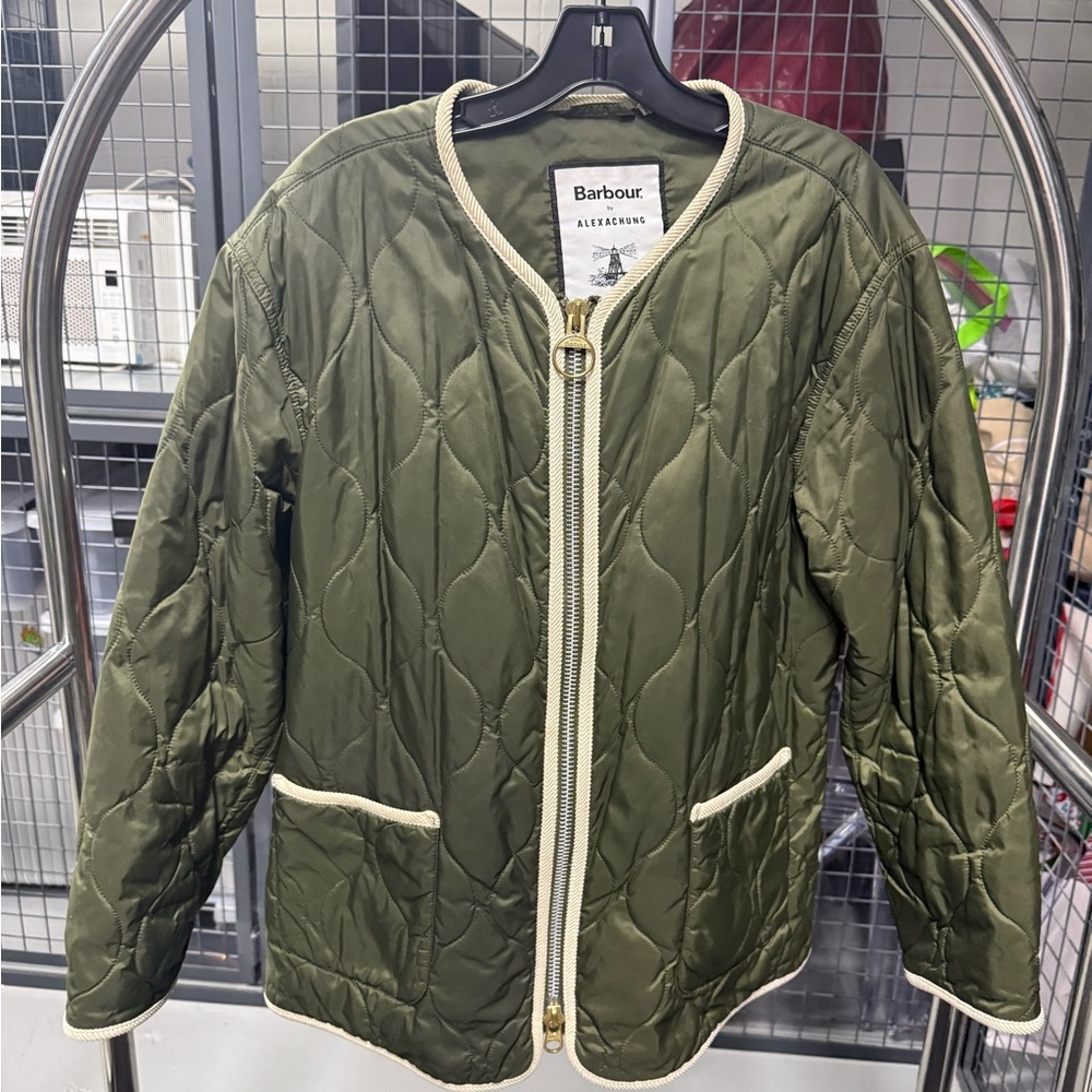Barbour by Alexa Chung Green Jacket